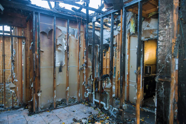 Professional Emergency Fire Cleanup technician working in Mill Valley, CA
